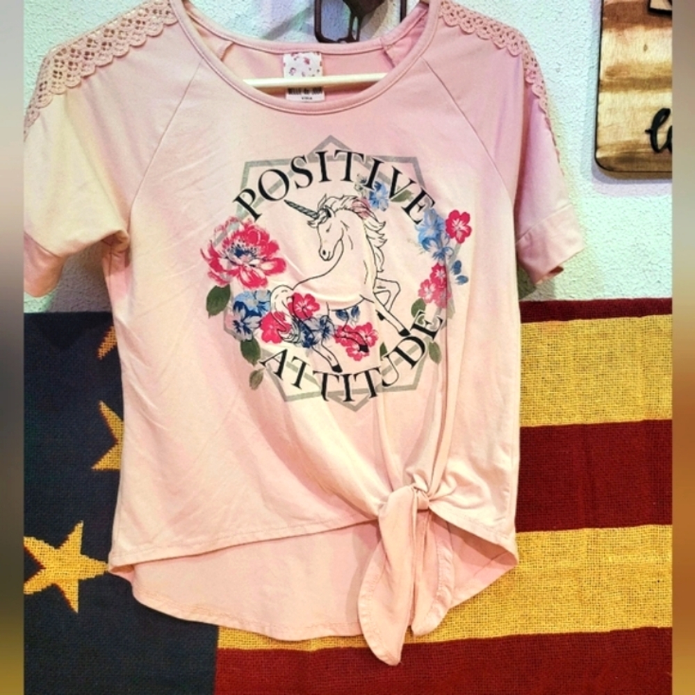 Girls Belle du jour horse Tshirt